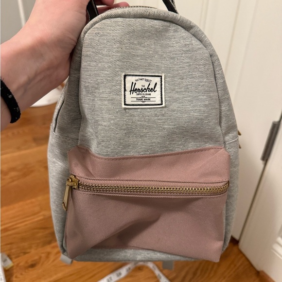 Herschel Supply Co. Mini Backpack Nova Pink and Grey - Picture 8 of 10